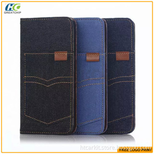 Hot Selling Cowboy Design PU Leather Wallet Case for iPhone 6S